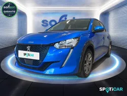 Bleue Utilisé 2020 Peugeot e-208 Allure Citadine | 17 990 € (Prix assez cher)