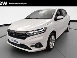 Blanc Utilisé 2021 Dacia Sandero Comfort Citadine | 13 490 € (Prix juste)