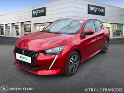 Rouge Utilisé 2021 Peugeot 208 Allure Citadine | 14 490 € (Prix juste)