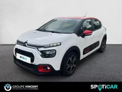 Blanc Utilisé 2021 Citroën C3 Feel Citadine | 10 990 € (Prix assez cher)