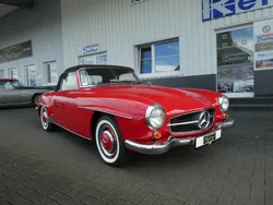 Rouge Utilisé 1959 Mercedes 190 Cabriolet | 159 900 €