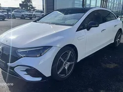 Blanc opale magno manufaktur Utilisé 2025 Mercedes EQE350 AMG line Berline | 77 990 €