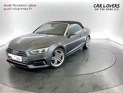 Gris daytona nacré Occasion 2018 Audi A5 Cabriolet S-Line Cabriolet | 32 490 € (Prix juste)