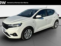 Blanc Utilisé 2021 Dacia Sandero Comfort Citadine | 12 980 € (Prix juste)