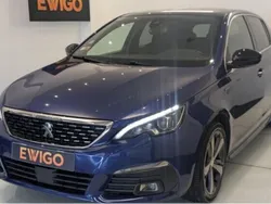 Bleu Utilisé 2019 Peugeot 308 GT-line Berline | 12 740 € (Prix juste)
