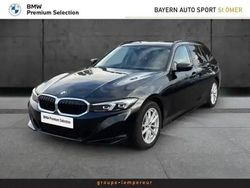Saphirschwarz métallisé Utilisé 2022 BMW 318 Sport Line Break | 33 900 € (Prix cher)