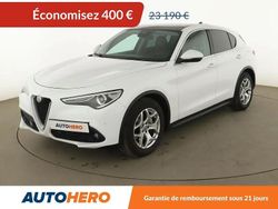 Blanc Occasion 2018 Alfa Romeo Stelvio Executive SUV | 22 790 € (Prix cher)