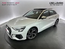 Blanc ibis Utilisé 2024 Audi A3 S-Line | 34 990 € (Prix juste)
