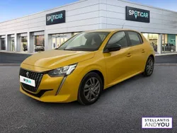 Jaune Utilisé 2022 Peugeot 208 Active Citadine | 11 590 € (Prix juste)
