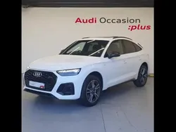 Blanc arcona Utilisé 2024 Audi Q5 S-Line SUV | 67 990 € (Prix cher)