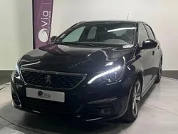 Noir Utilisé 2020 Peugeot 308 GT-line Berline | 11 300 € (Bon prix)