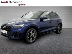 Bleu navarre métallisé Utilisé 2024 Audi Q5 S-Line SUV | 57 990 € (Prix juste)