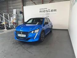 Bleu Utilisé 2021 Peugeot e-208 Citadine | 15 950 € (Prix juste)