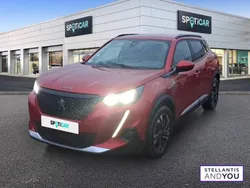 Rouge Utilisé 2021 Peugeot 2008 Allure SUV | 14 590 € (Prix juste)