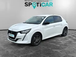 Blanc Utilisé 2022 Peugeot 208 S Citadine | 13 900 € (Prix juste)