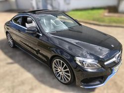 Noir Utilisé 2017 Mercedes C220 Coupé | 26 990 € (Prix juste)