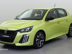 Jaune Utilisé 2024 Peugeot 208 Active Citadine | 15 999 € (Prix juste)