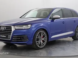 Bleu Utilisé 2017 Audi SQ7 SUV | 56 998 € (Prix juste)