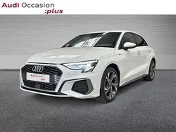 Blanc glacier métallisé Utilisé 2023 Audi A3 S-Line | 31 490 € (Prix juste)