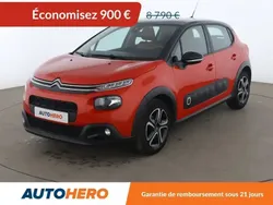 Rouge Utilisé 2019 Citroën C3 PureTech Citadine | 7 890 € (Super prix)