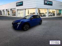 Bleu Utilisé 2021 Peugeot e-208 GT Citadine | 16 490 € (Prix juste)