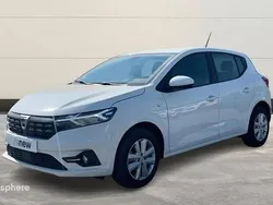 Blanc Utilisé 2022 Dacia Sandero Comfort Citadine | 14 299 € (Prix juste)