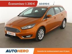 Orange Utilisé 2017 Ford Focus Titanium Break | 9 690 € (Prix juste)