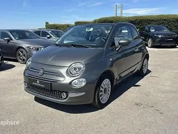 Gris Utilisé 2018 Fiat 500C Lounge Cabriolet | 9 999 € (Prix juste)