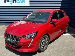 Rouge Utilisé 2021 Peugeot 208 Allure Citadine | 14 990 € (Prix juste)