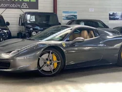 Gris Utilisé 2012 Ferrari 458 Cabriolet | 219 900 €