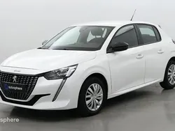 Blanc banquise (o) Utilisé 2022 Peugeot 208 Active Citadine | 12 999 € (Bon prix)
