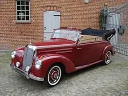 Rouge Utilisé 1951 Mercedes 220 Cabriolet | 109 000 €