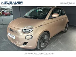 Rose gold métal Utilisé 2022 Fiat 500e Berline | 16 970 € (Prix juste)