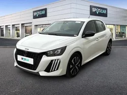 Blanc banquise (o) Utilisé 2024 Peugeot 208 Active Citadine | 13 999 € (Bon prix)