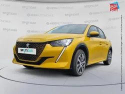 Jaune Utilisé 2021 Peugeot e-208 Active Citadine | 12 999 € (Super prix)