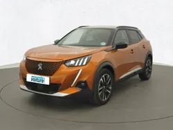 Orange Utilisé 2021 Peugeot e-2008 GT SUV | 18 490 € (Prix juste)