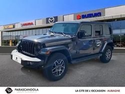 Sting gray Utilisé 2021 Jeep Wrangler Unlimited Overland SUV | 59 990 €