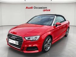 Rouge tango métallisé Occasion 2019 Audi A3 Cabriolet S-line plus Cabriolet | 26 900 € (Prix assez cher)