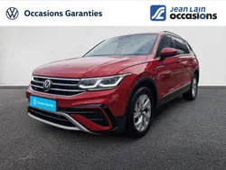 Rouge Utilisé 2022 VW Tiguan Allspace Exclusive SUV | 38 990 € (Prix juste)