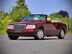 Rouge Utilisé 1996 Mercedes E220 Cabriolet | 32 950 €