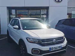 Blanc Utilisé 2021 VW T-Cross Active SUV | 17 900 € (Prix juste)