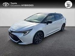 Biton blanc lunaire / toit noir Utilisé 2022 Toyota Corolla Break | 28 990 €