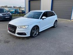 Blanc Occasion 2015 Audi A3 S-Line Break | 19 490 € (Prix assez cher)