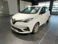 Blanc glacier Occasion 2021 Renault Zoe Citadine | 13 490 € (Prix juste)