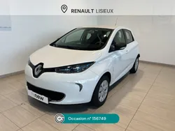 Blanc Utilisé 2018 Renault Zoe Citadine | 9 990 €