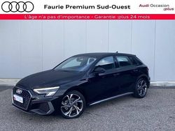 Noir mythe métallisé Utilisé 2024 Audi A3 S-Line | 32 990 € (Prix juste)