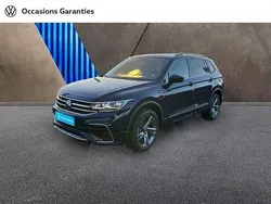 Bleu Utilisé 2024 VW Tiguan Allspace R-line SUV | 46 490 € (Prix assez cher)