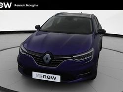 Bleu Occasion 2024 Renault Mégane IV Techno Break | 23 899 € (Prix assez cher)