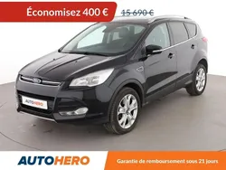 Noir Utilisé 2016 Ford Kuga Titanium SUV | 15 290 € (Prix juste)