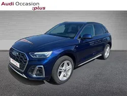 Bleu navarre métallisé Utilisé 2022 Audi Q5 S-Line SUV | 49 489 € (Prix juste)